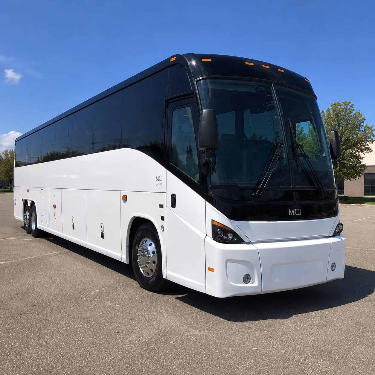 garden grove 45 passenger charter bus