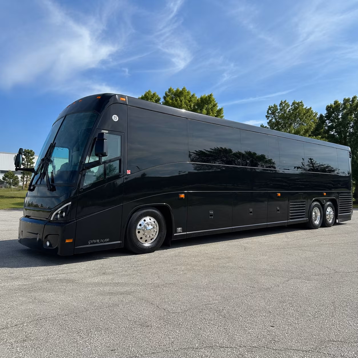 garden grove 47 passenger charter bus