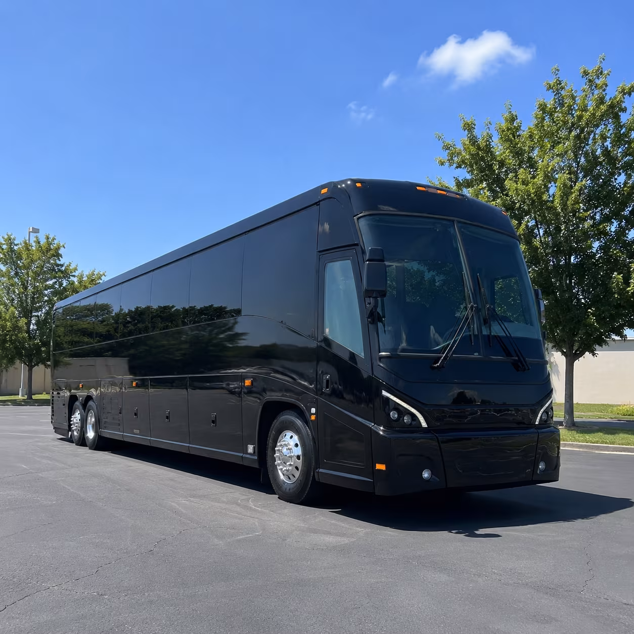 garden grove 56 passenger charter bus