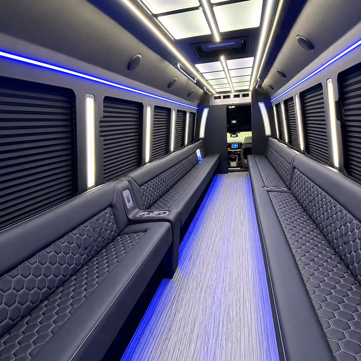 garden grove party bus inside
