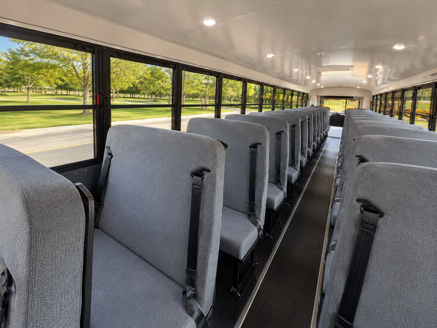 garden grove school bus interior