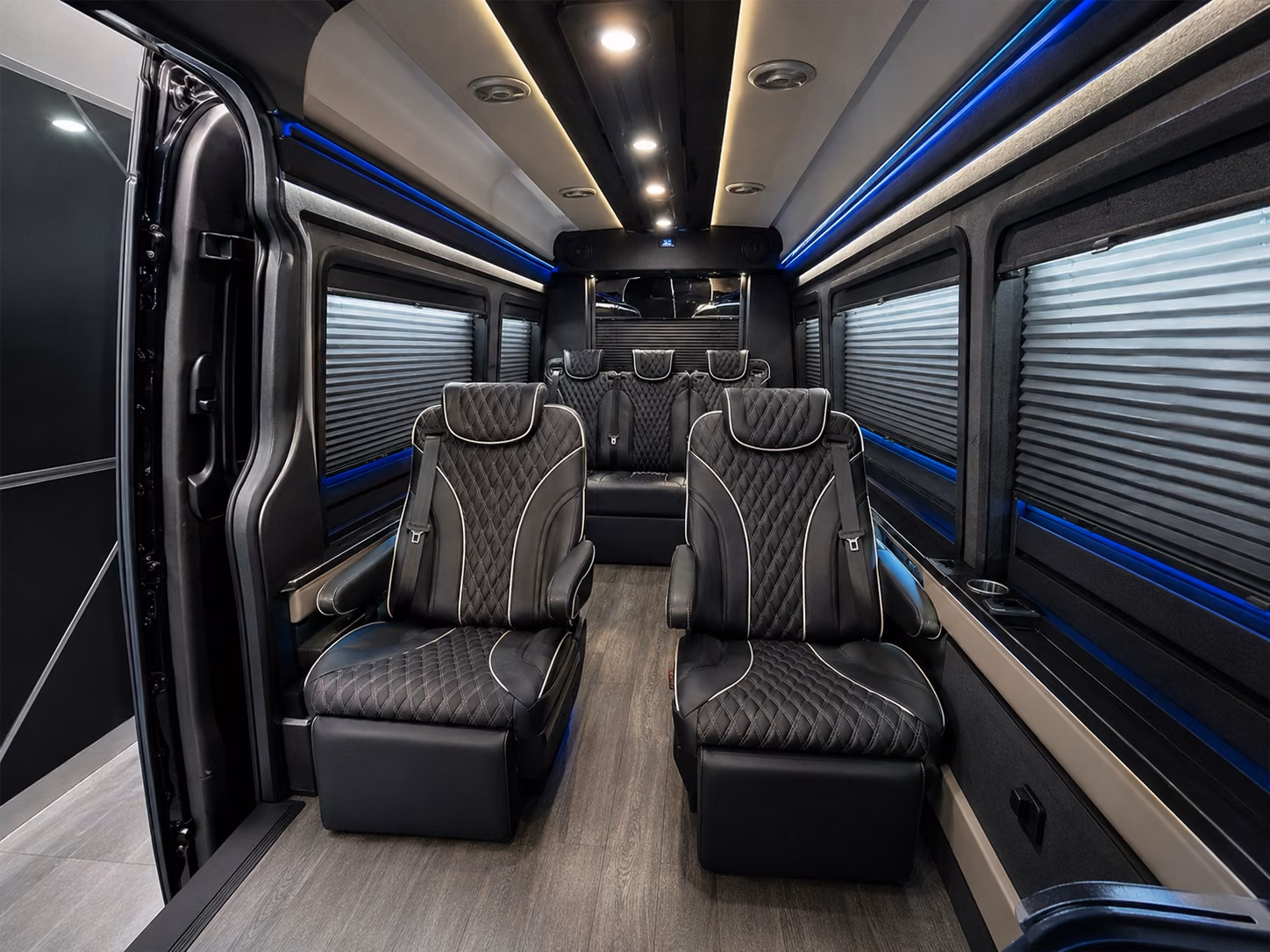 sprinter vans and minibuses for smaller bachelorette groups in garden grove